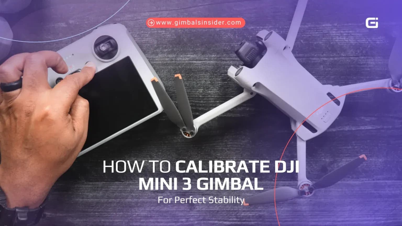 How to Calibrate DJI Mini 3 Gimbal (Fix Drift & Tilt)