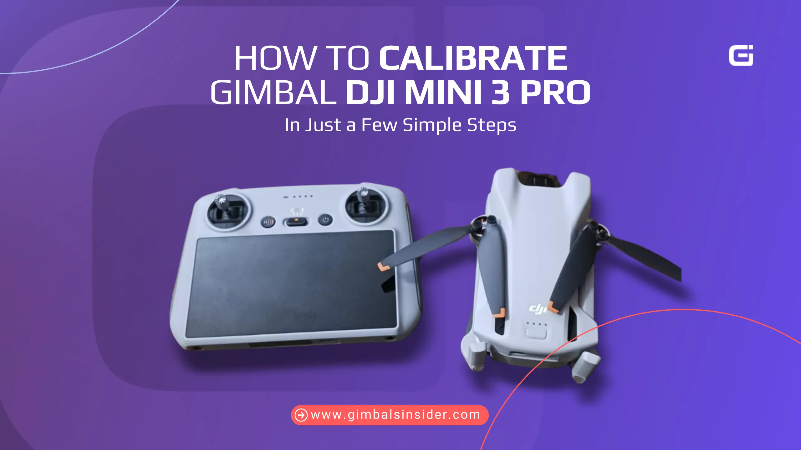 How to Calibrate Gimbal DJI Mini 3 Pro