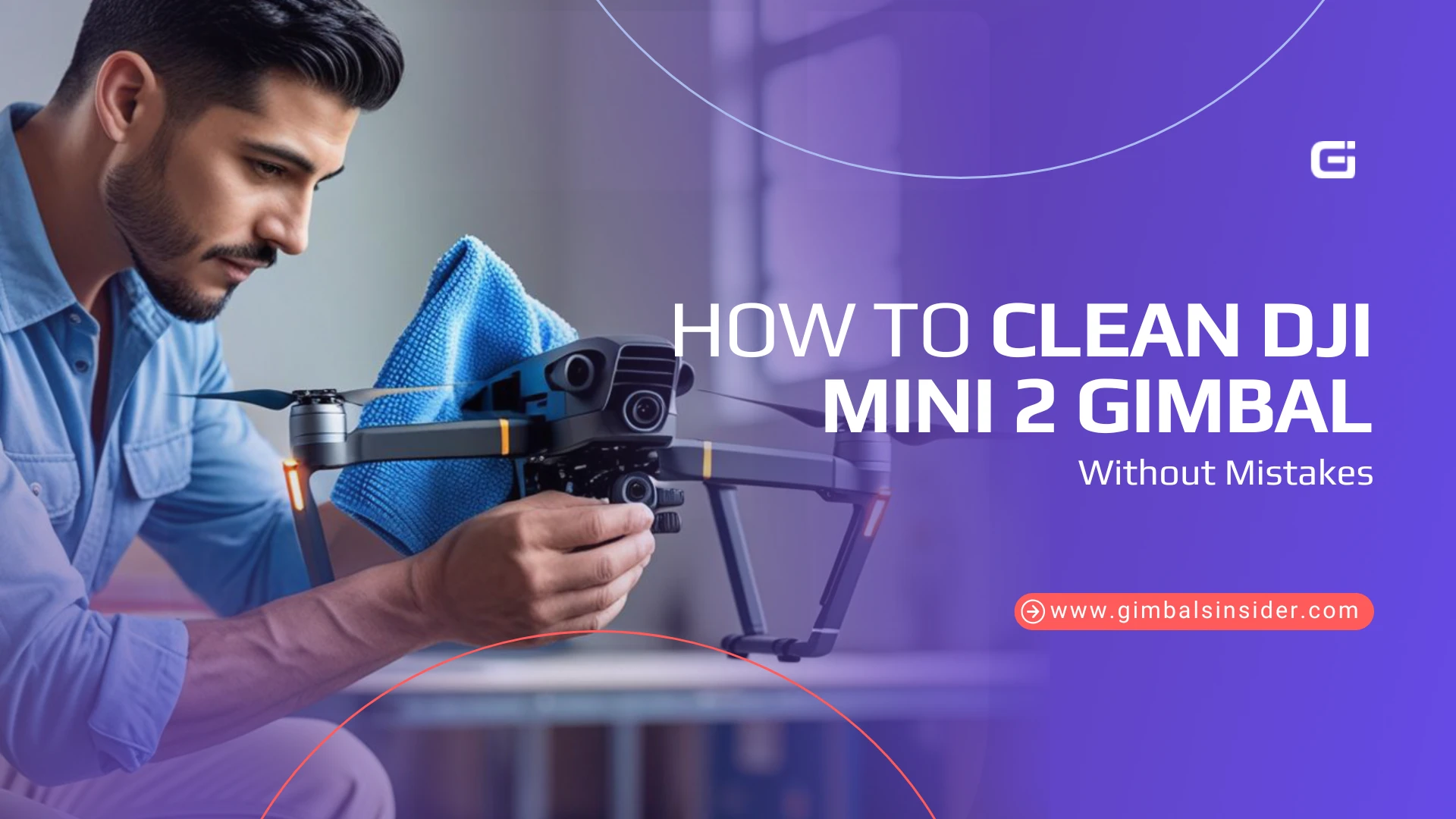 How to Clean DJI Mini 2 Gimbal